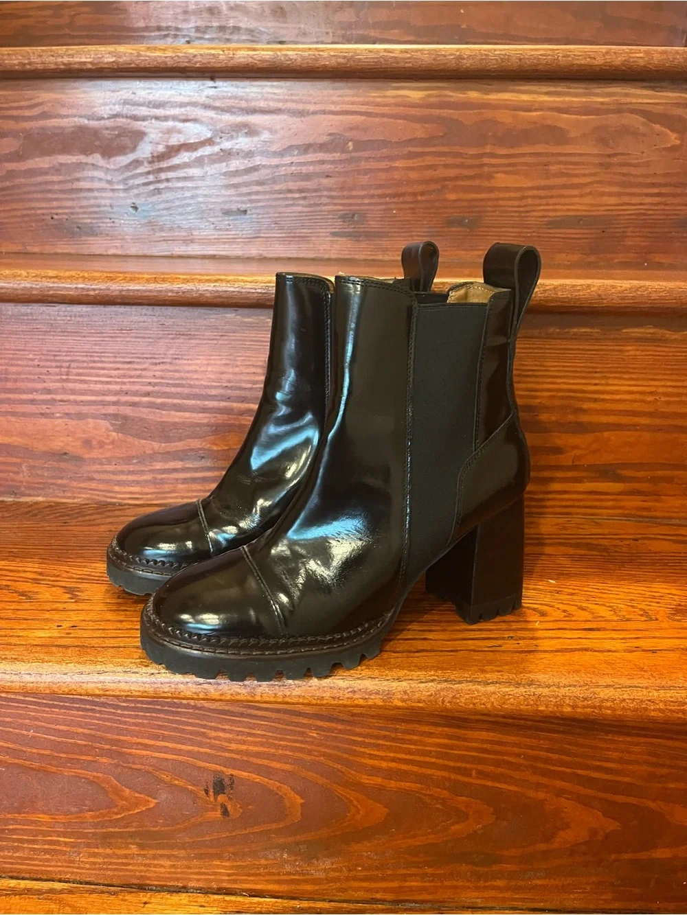 See By Chloe block tab welt
